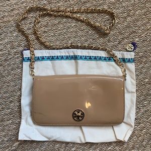 Tory Burch Nude clutch